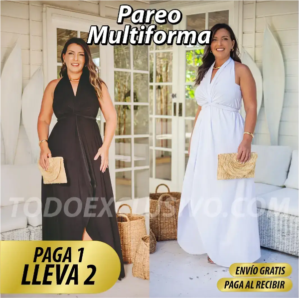 HERMOSO PAREO MULTIFORMA (PAGA 1 LLEVA 2)