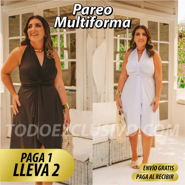 HERMOSO PAREO MULTIFORMA (PAGA 1 LLEVA 2)