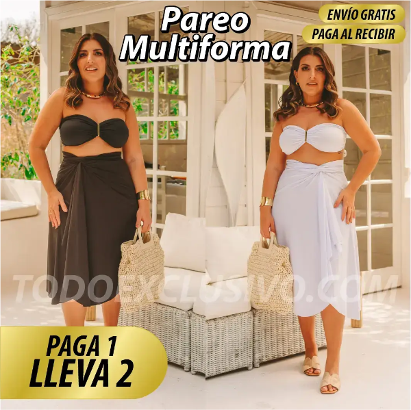 HERMOSO PAREO MULTIFORMA (PAGA 1 LLEVA 2)