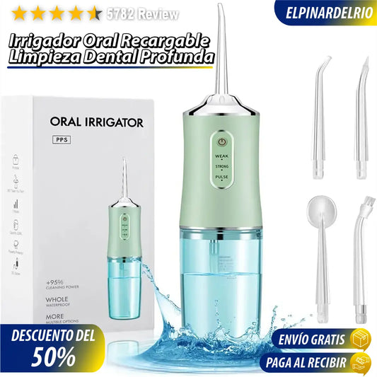 Irrigador Oral Recargable Premium