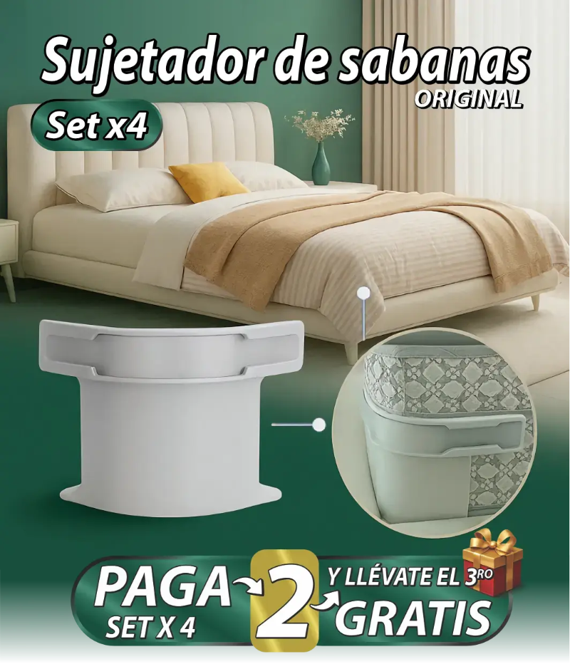 Sujetador de Sabanas