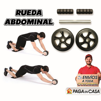 RUEDA ABDOMEN + BANDAS