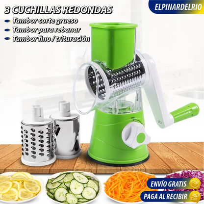 Rallador Multifuncional Tabletop Drum Grater